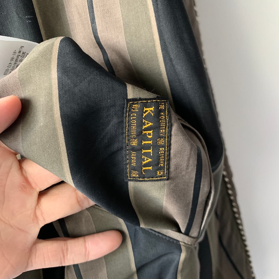 21ss Rayon Stripe Souvenir JKT 상품이미지9