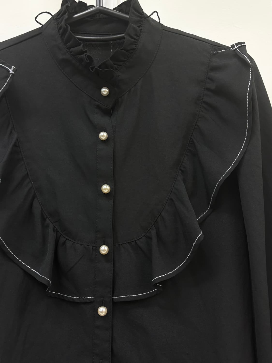 빈티지 고딕 블라우스 셔츠 상품이미지6