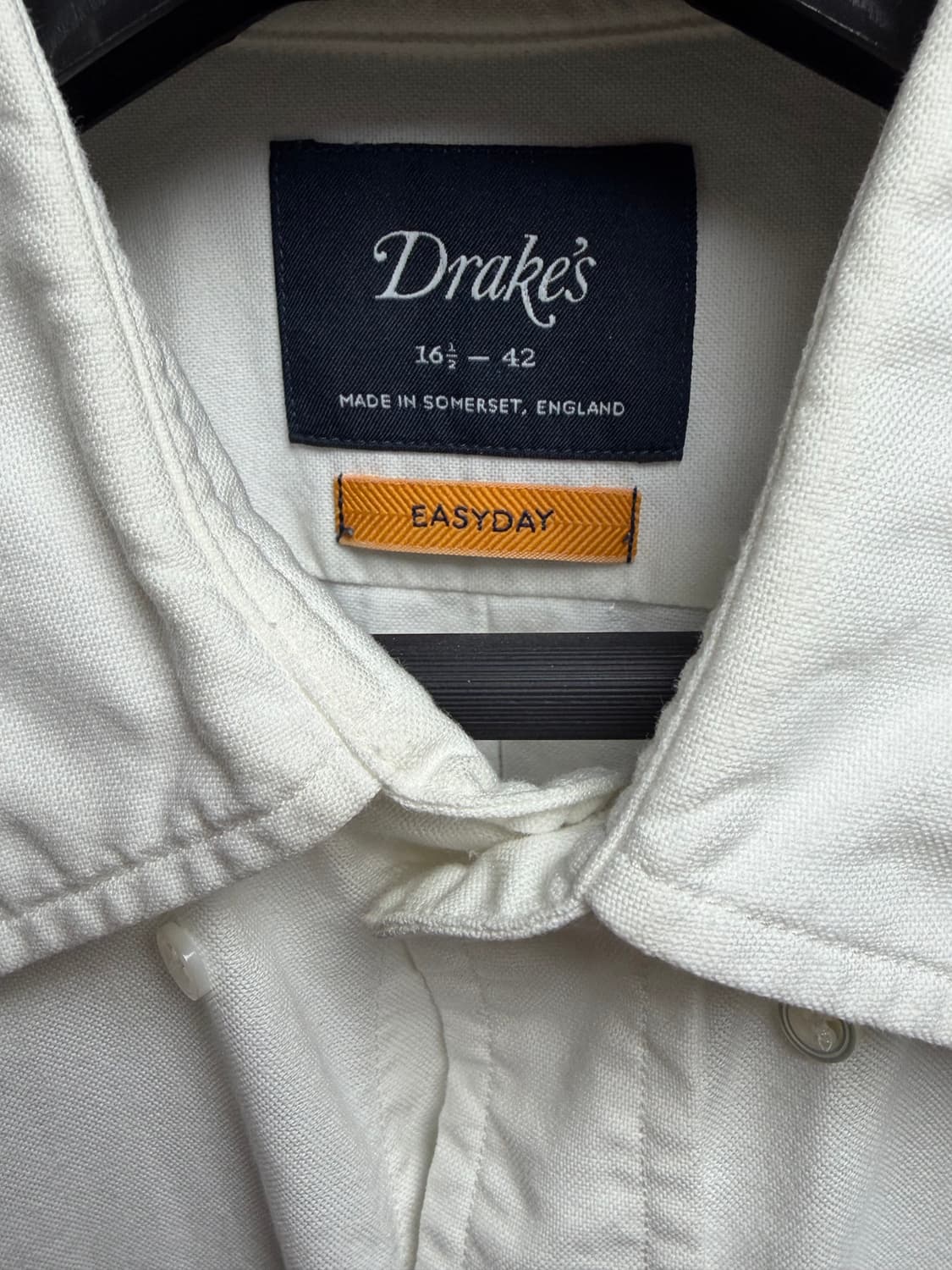 드레익스 옥스포드셔츠 화이트42 상품이미지2