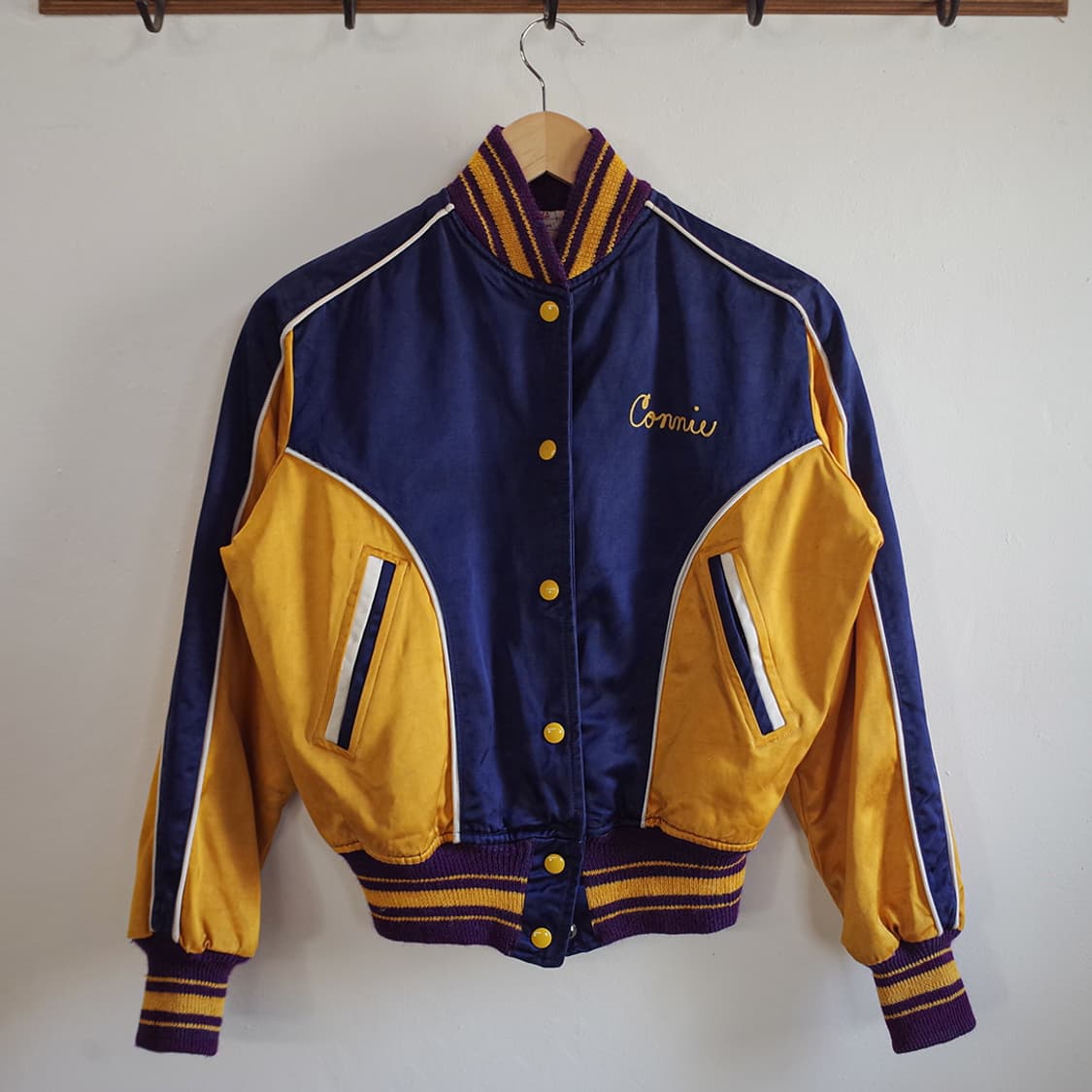1960‘s Van Ginkel's Satin Varsity Jacket 상품이미지1