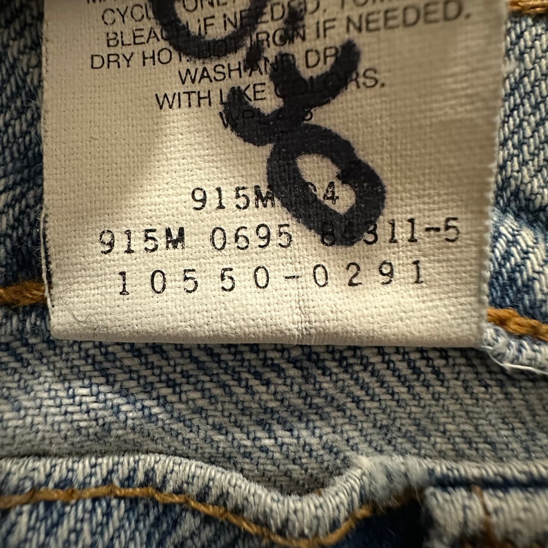 LEVI'S 550 90's usa made vintage pants 상품이미지5