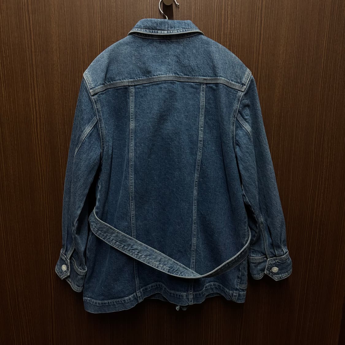 앤아더스토리즈 벨티드 청자켓  상품이미지4