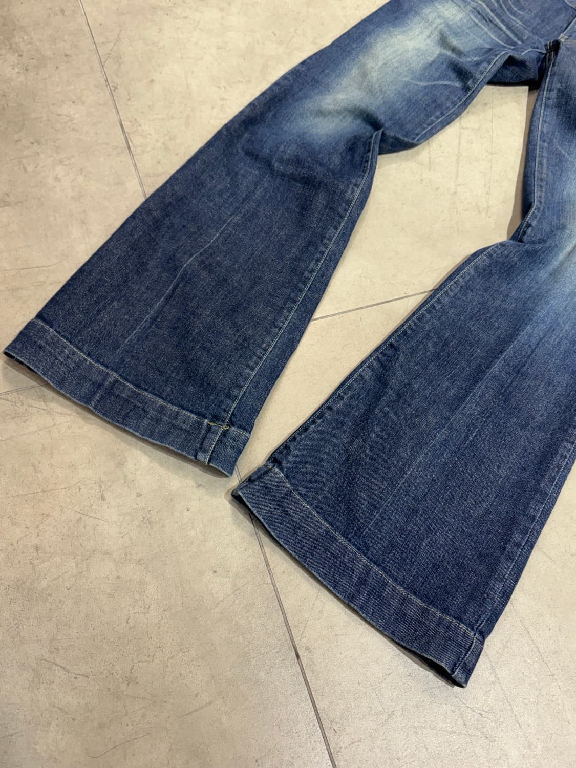 Y2k 부츠컷 데님 팬츠 상품이미지2