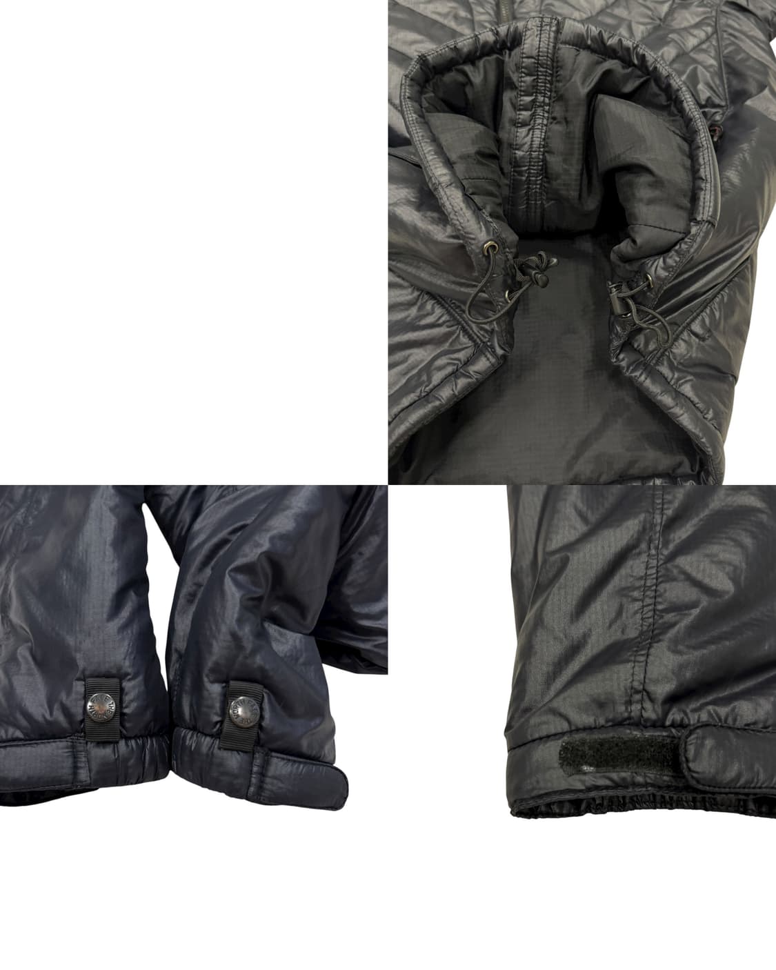 노스페이스 빈티지 경량패딩 Y2K 자켓 블랙 90 상품이미지7