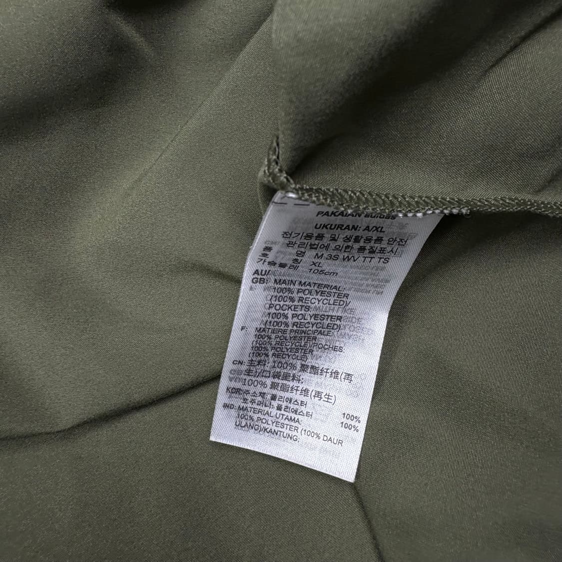 아디다스 카키컬러 바람막이 상품이미지4