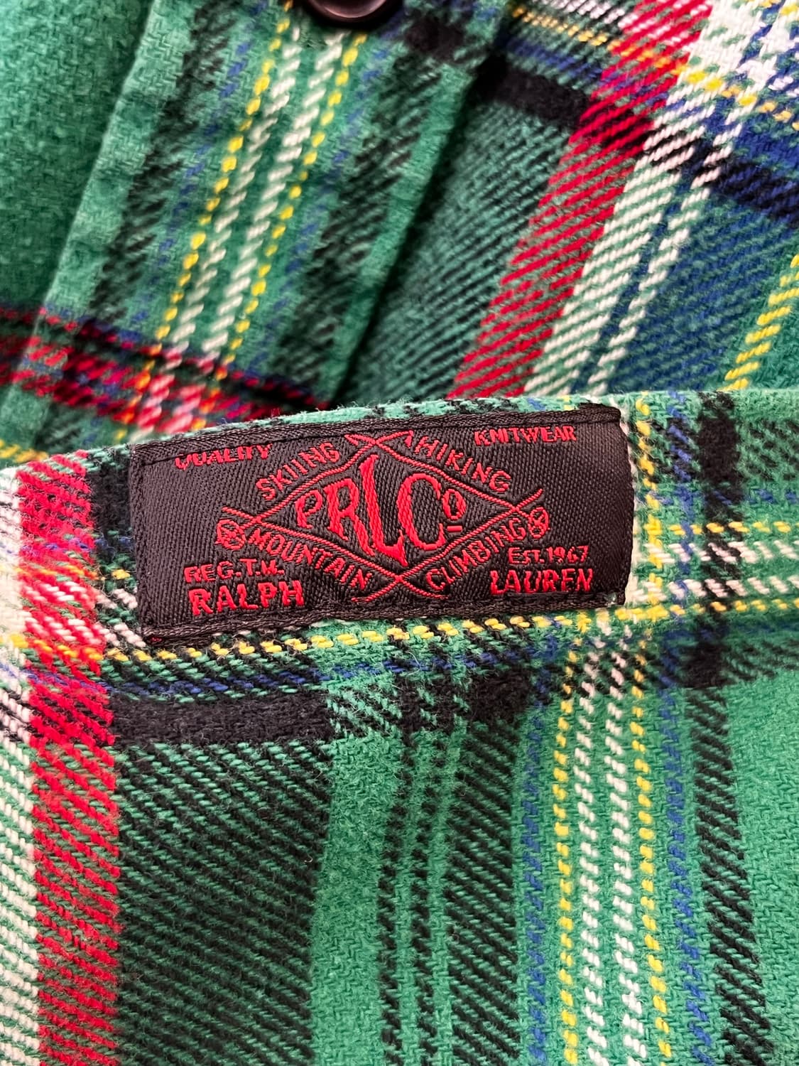 폴로 랄프 로렌 플란넬 체크 셔츠 상품이미지9