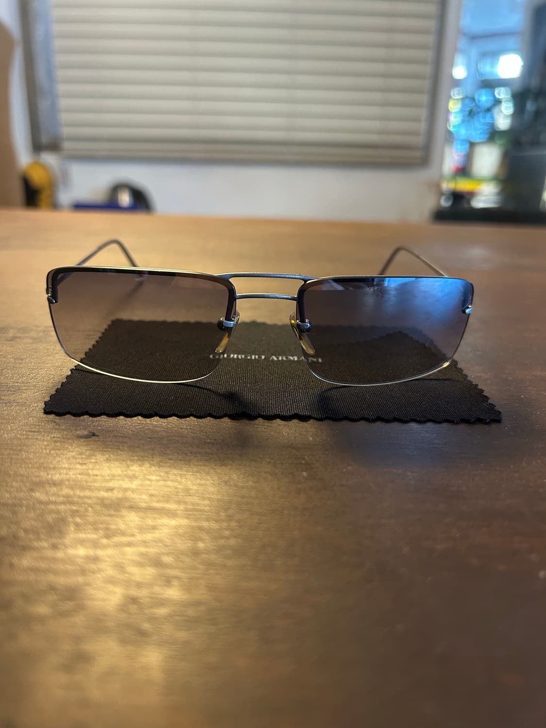 90’s 조르지오 아르마니 무테 선글라스 상품이미지2