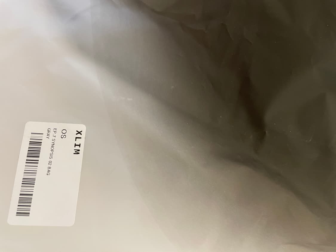 엑슬림 EP.7 SYNOPSIS 02 BAG 그레이 새상품 상품이미지5