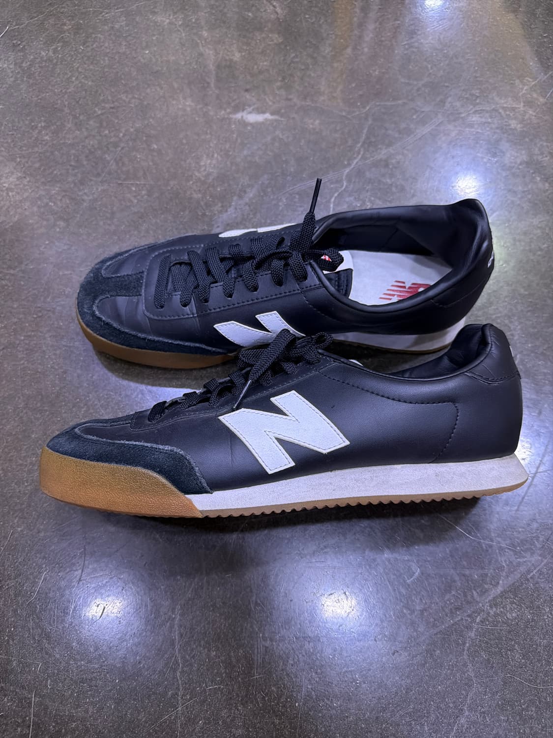 뉴발란스 360 스니커즈 블랙 검 슈즈 280 상품이미지6