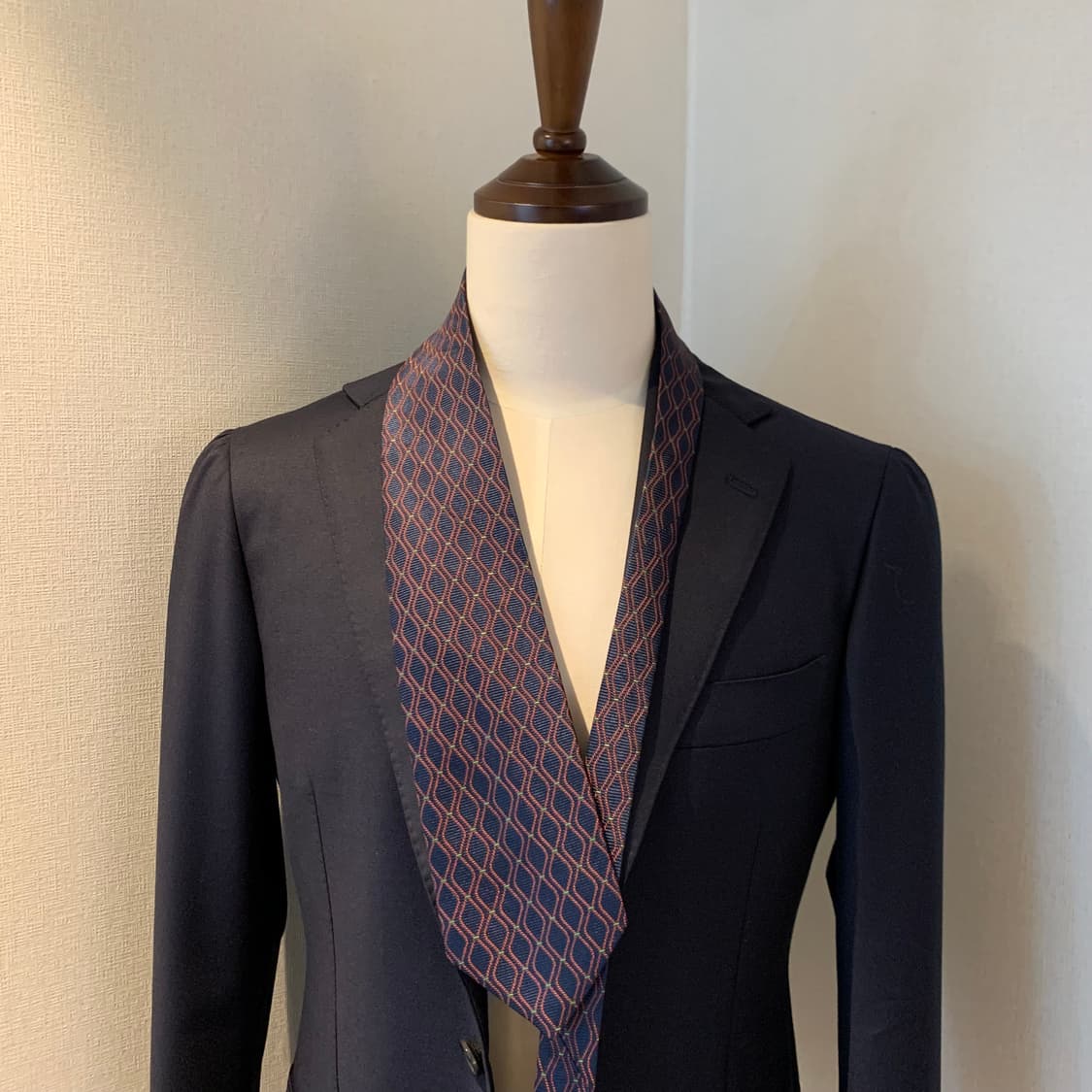 랑방(LANVIN) 클래식 정장 명품넥타이 최상급 A+등급 9.3cm 상품이미지1