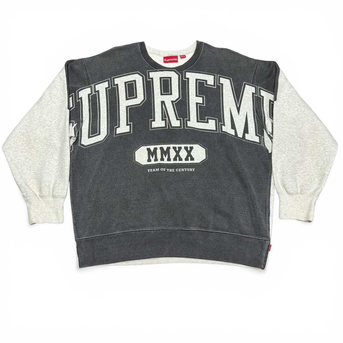 L 슈프림 SUPREME 빅 아치로고 크루넥 맨투맨 상품이미지1