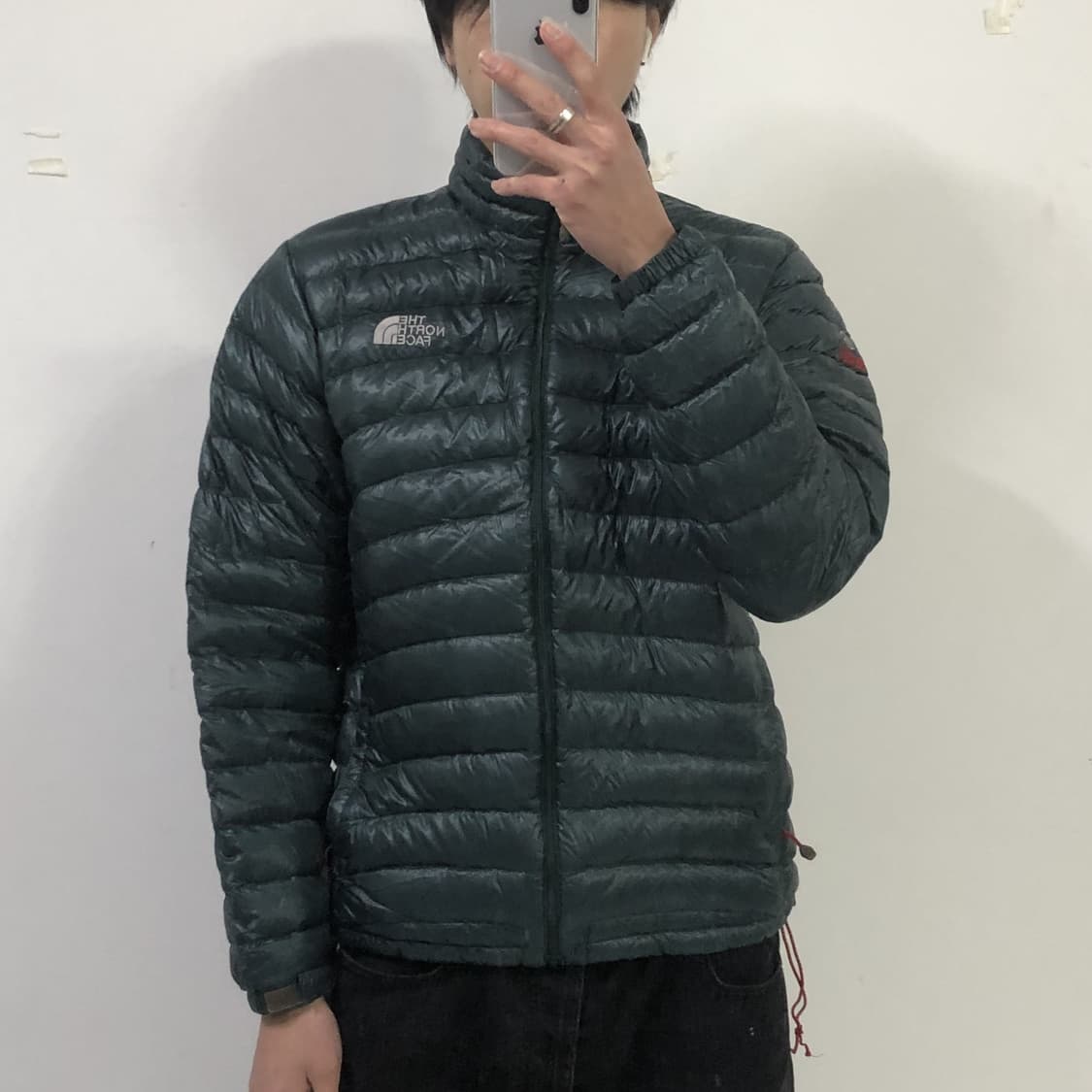 노스페이스 서밋 녹계 경량패딩  상품이미지3