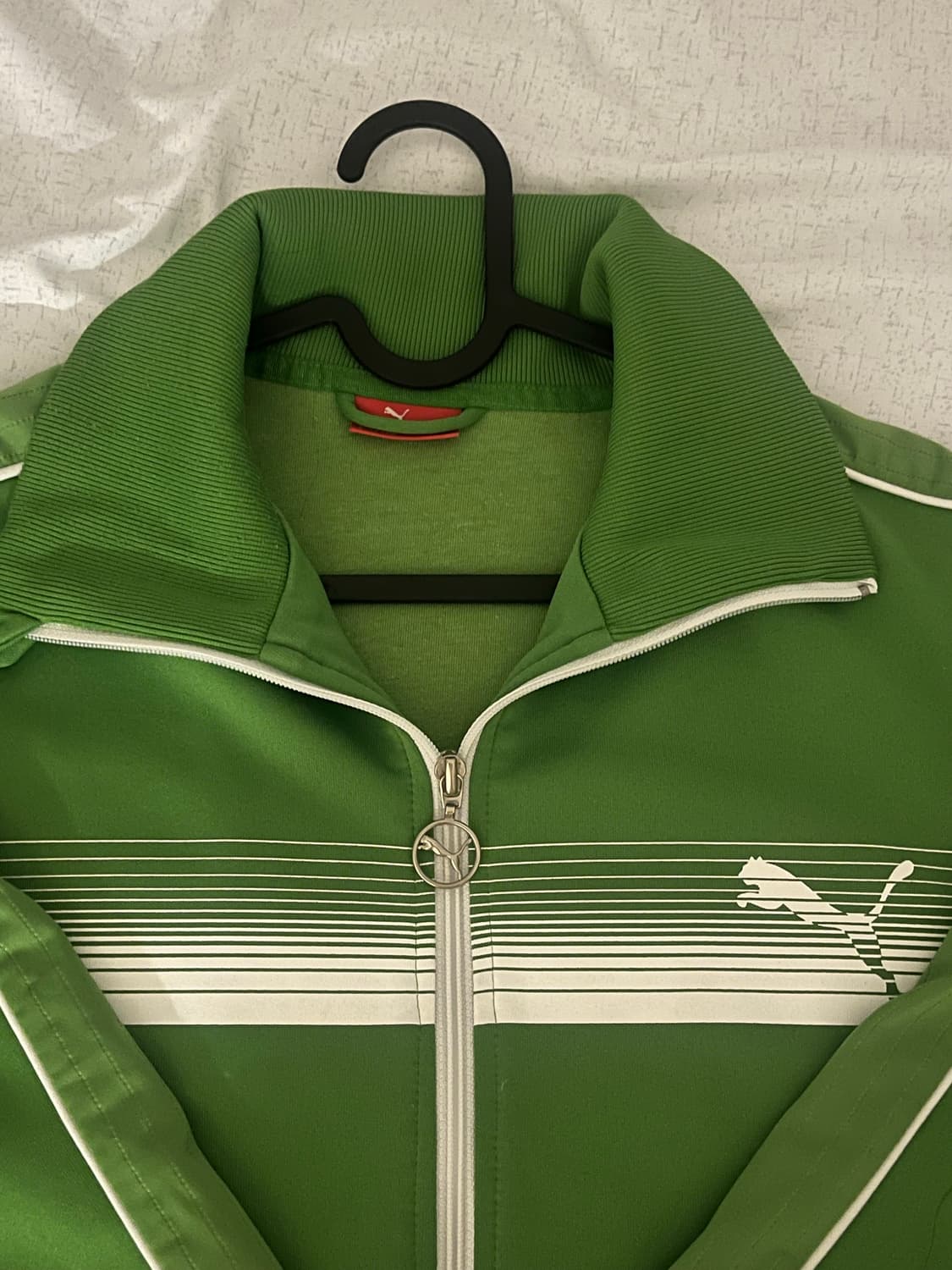 퓨마 그린 트랙탑 저지 트레이닝복 상품이미지2