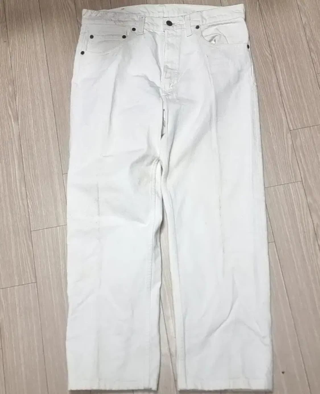 미제 usa 리바이스 90s 505화이트데님(33) 상품이미지1