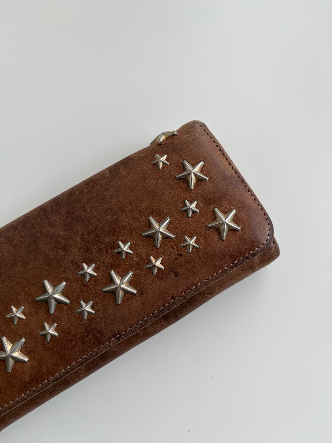 지미추 빈티지 레더 장지갑 상품이미지3