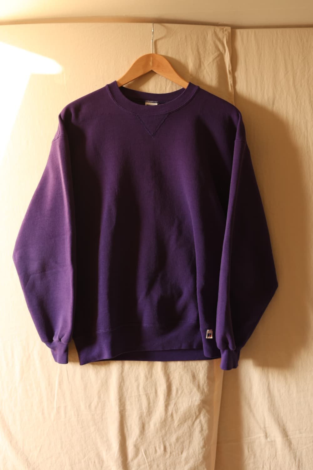 러셀 90s 맨투맨 스웻셔츠 퍼플L 상품이미지1
