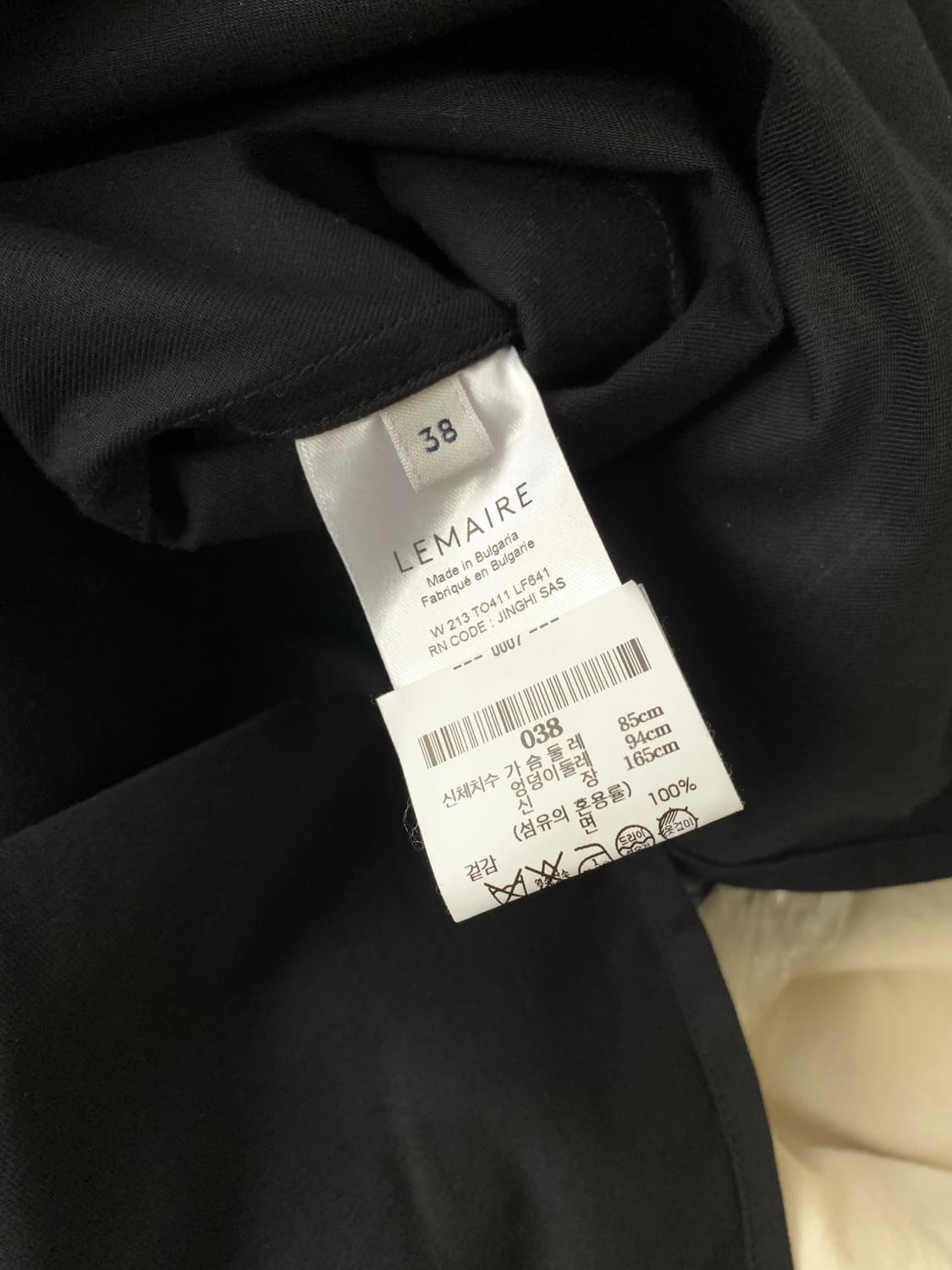 르메르 블랙 셔츠 상품이미지4