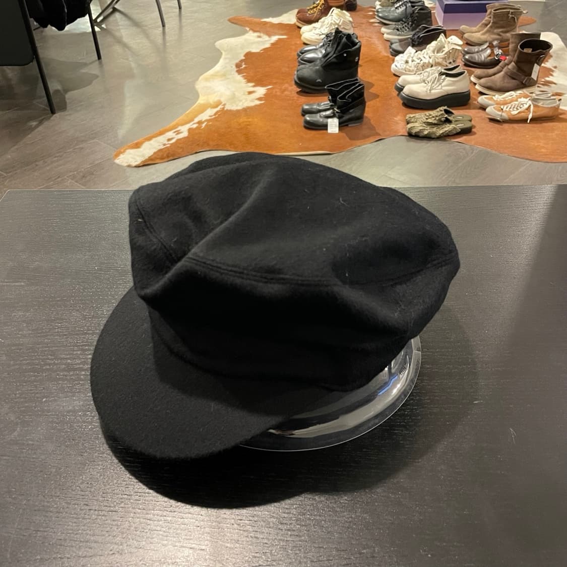 키지마 타카유키 캐시미어 캡 상품이미지1