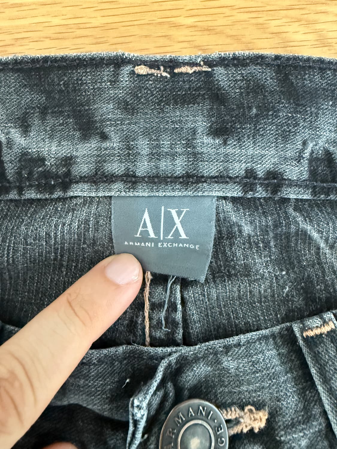 아르마니 익스체인지(A/X) 데님 팬츠(U.S.A) 상품이미지9