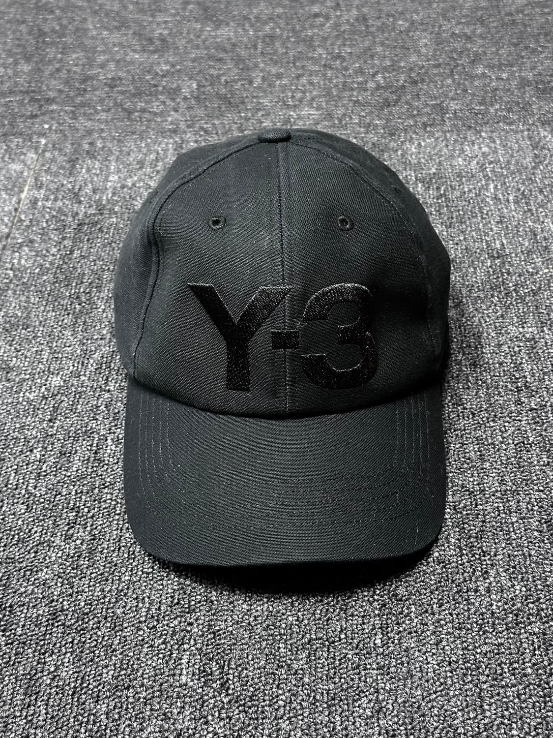 Y-3 요지야마모토 아디다스 캡 블랙 상품이미지1