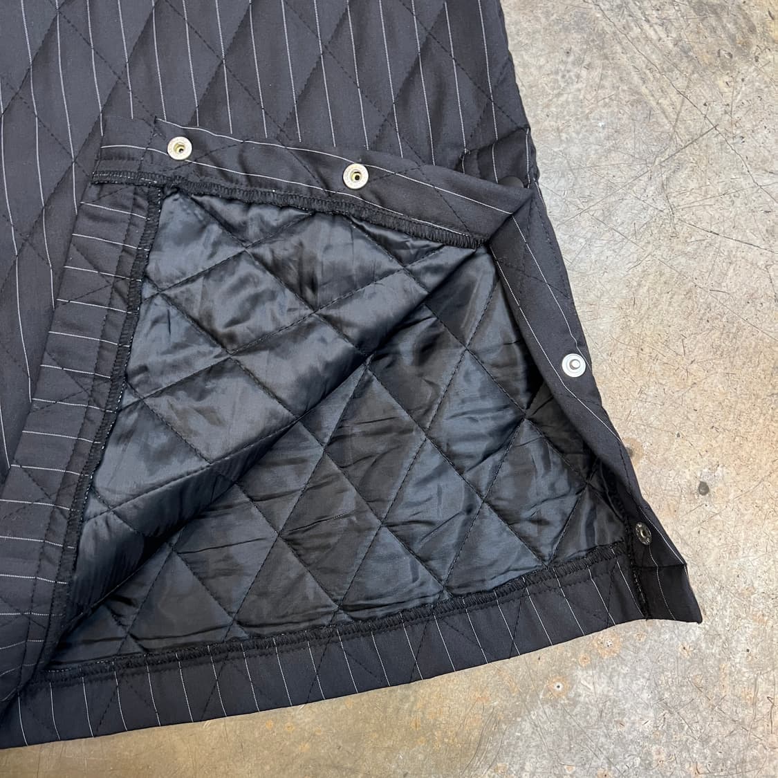 Comme ca 퀼팅 롱 스커트 상품이미지4