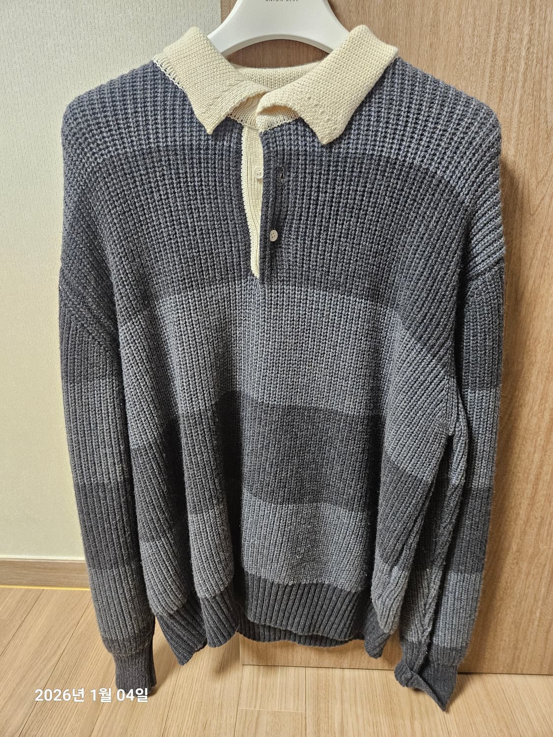 포커페이스 럭비스웨터 상품이미지1