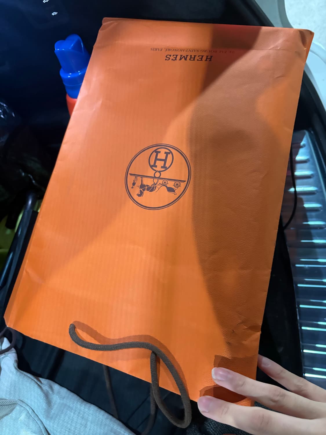에르메스 바운싱 오렌지 42사 크림판 상품이미지10