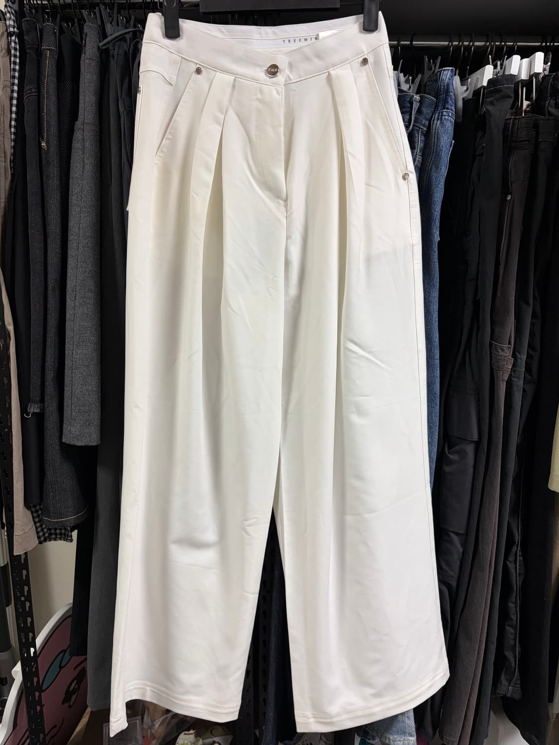 트리밍버드 리벳포인트 슬랙스 상품이미지3