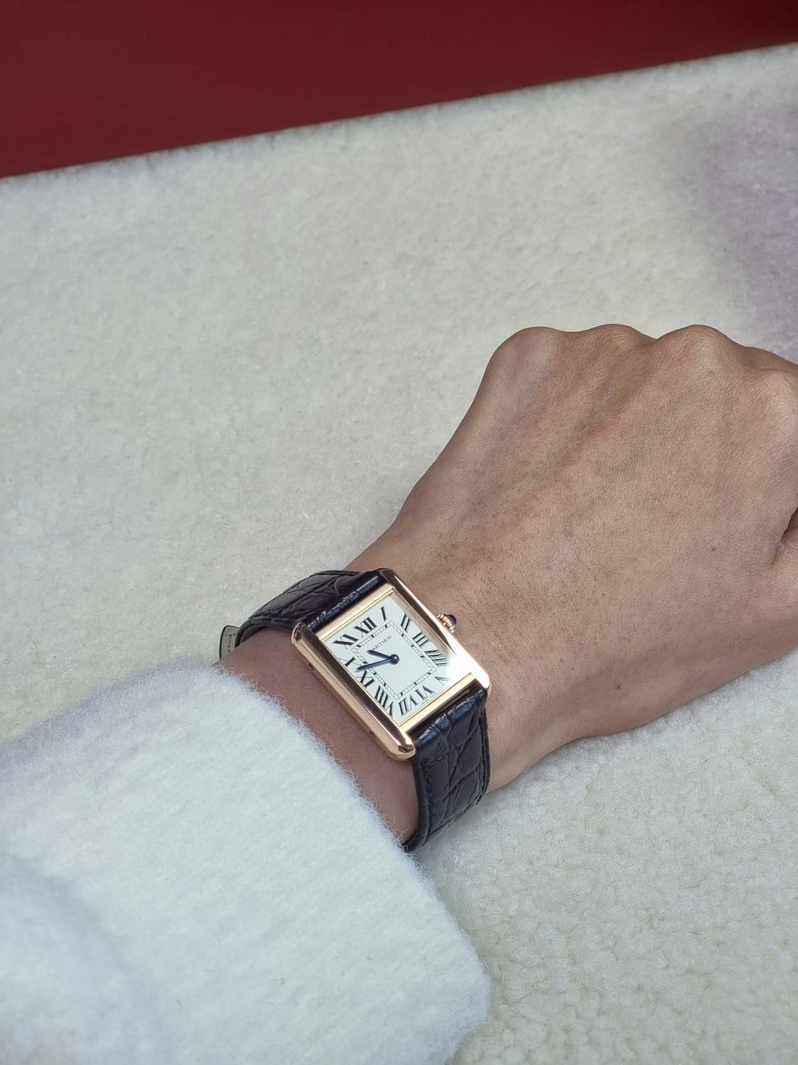 [신세계 강남점 보증서] 까르띠에 탱크솔로 18K 로즈골드 SM 남여공용 상품이미지8