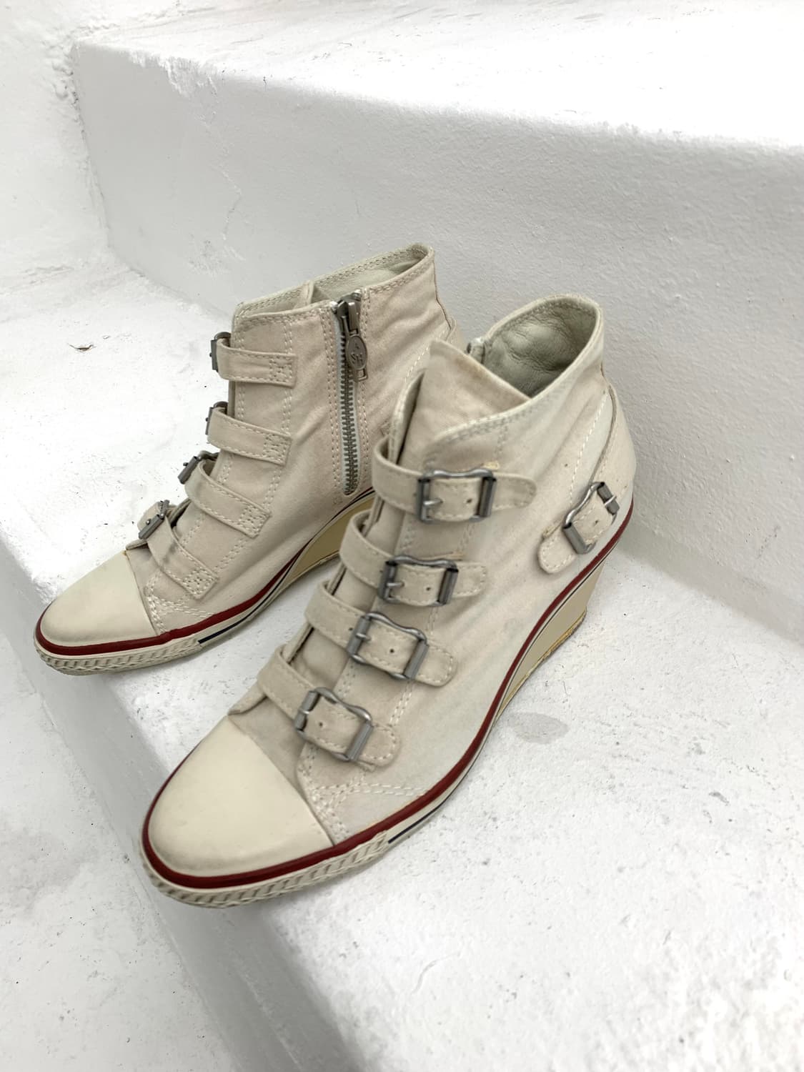 Ash ivory wedge boots   상품이미지3