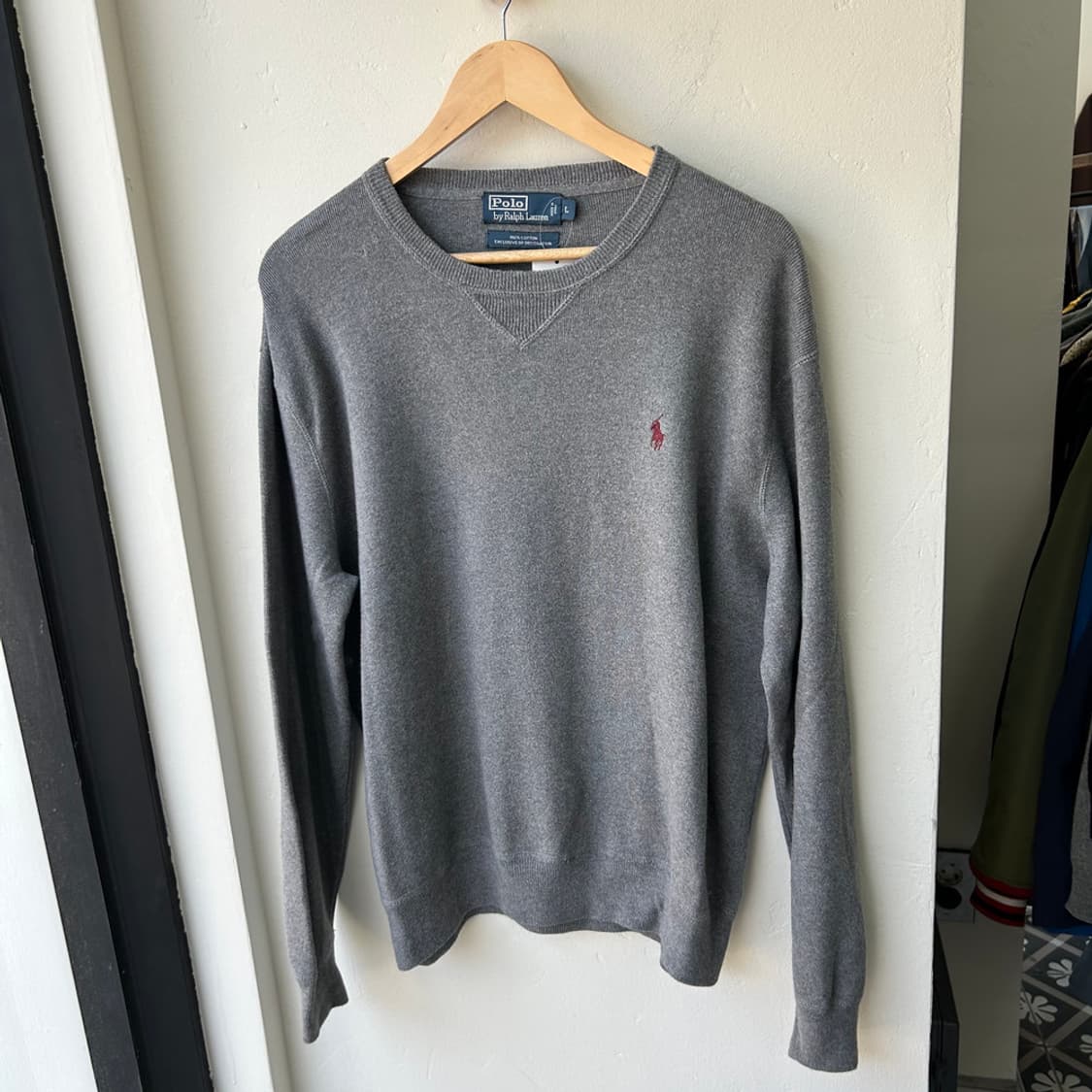 16804 - 폴로 랄프로렌 그레이 니트 상품이미지2