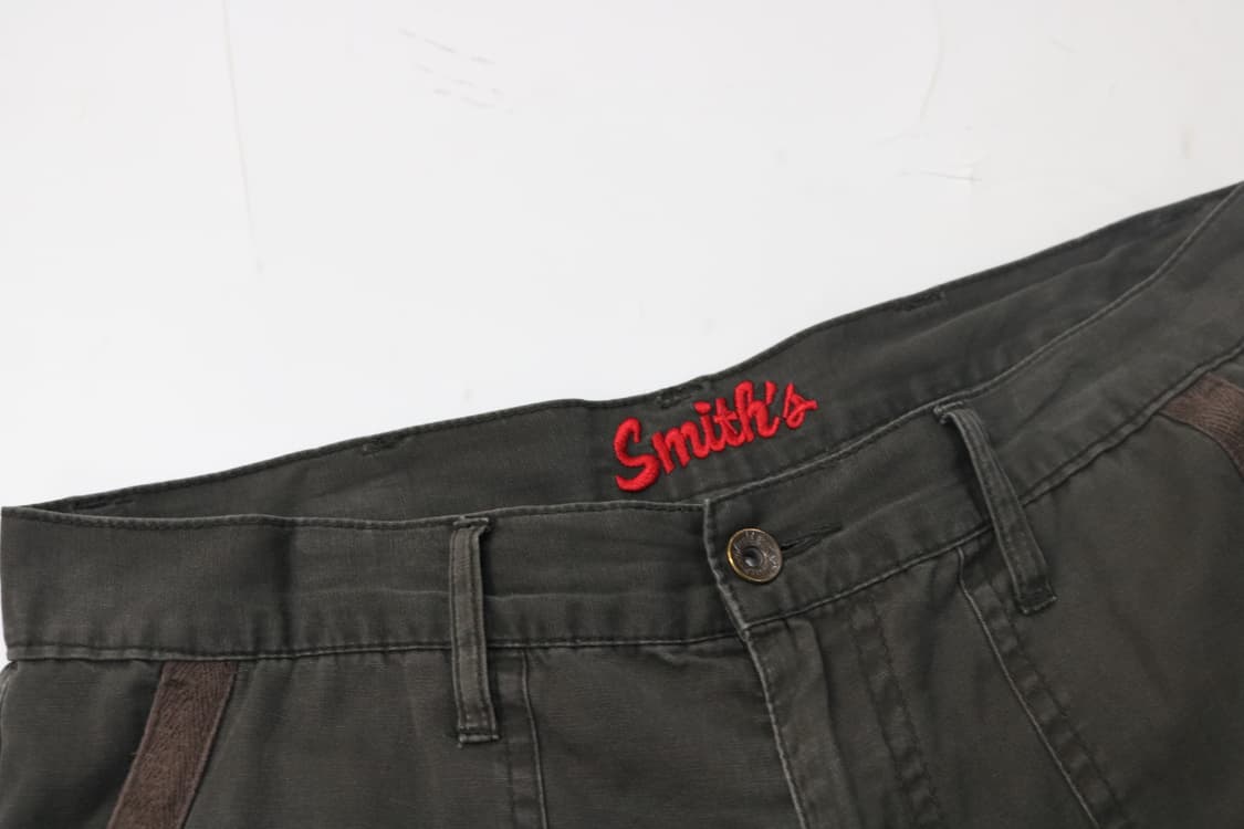 Smith's 스미스 빈티지 브라운 배색 멀티 포켓 카고 팬츠 (M) 상품이미지5