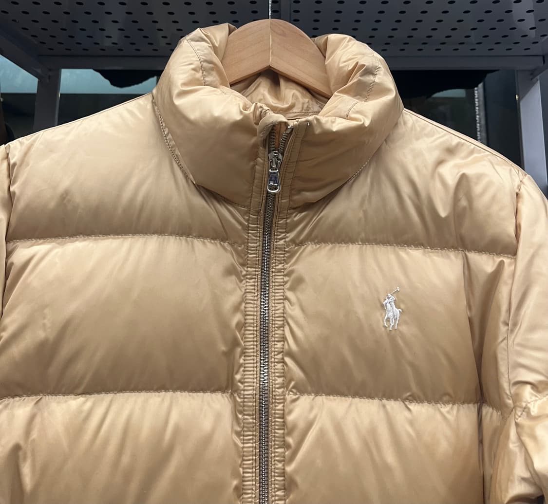 폴로 랄프로렌 여성 패딩 점퍼 골드 상품이미지2