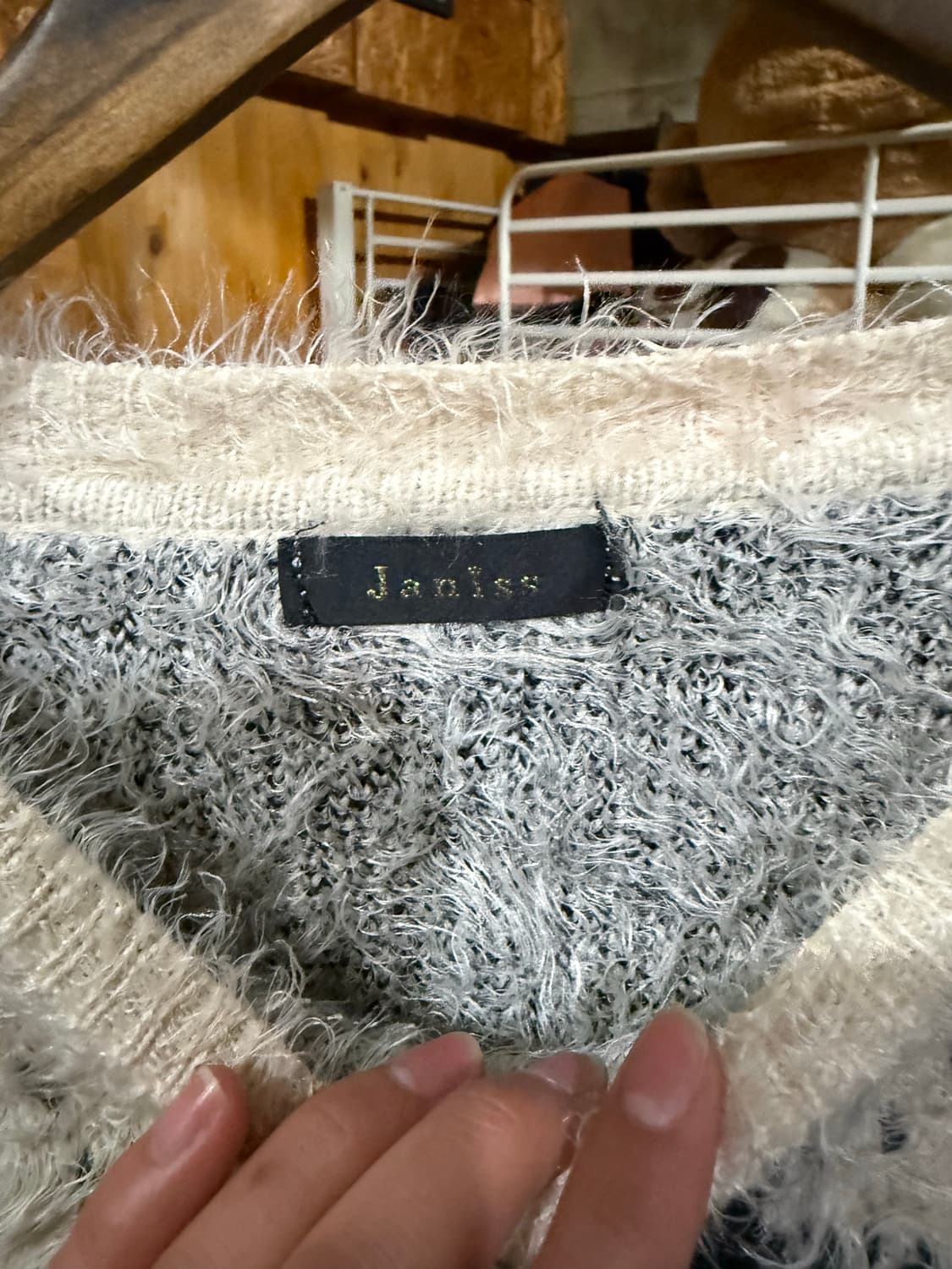 Skull angora knit 상품이미지5