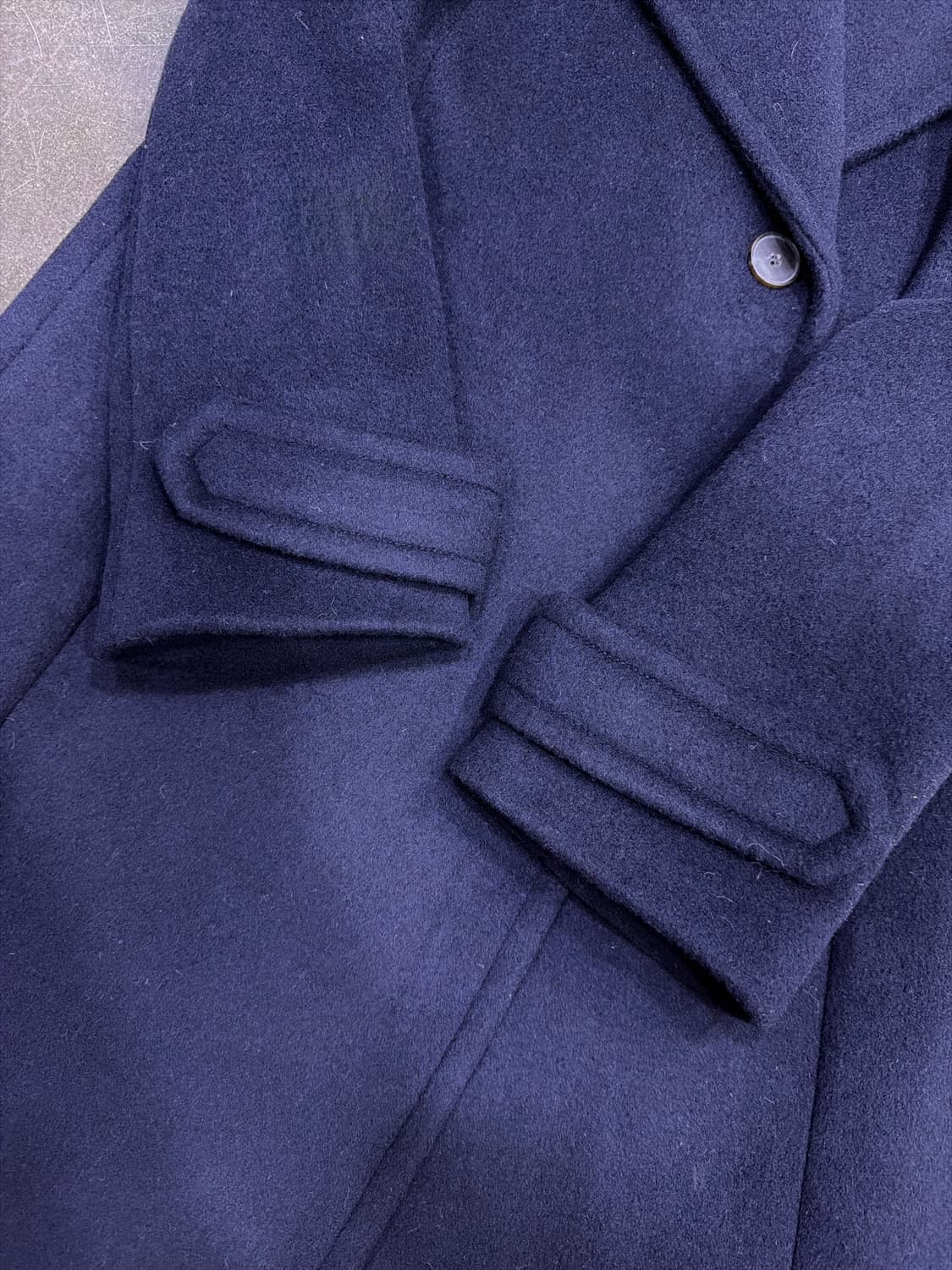 11AM 네이비 클래식 울 롱 코트 S 상품이미지6