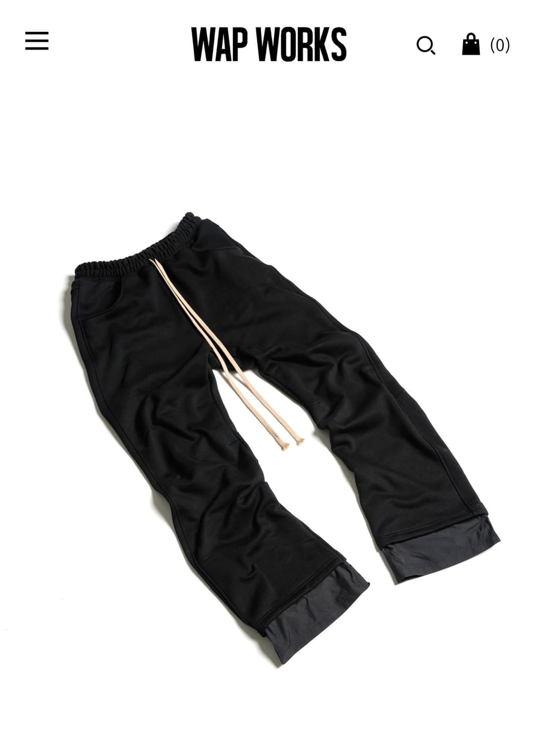 웹웍스 플레어 스웻팬츠 (기모) 상품이미지2