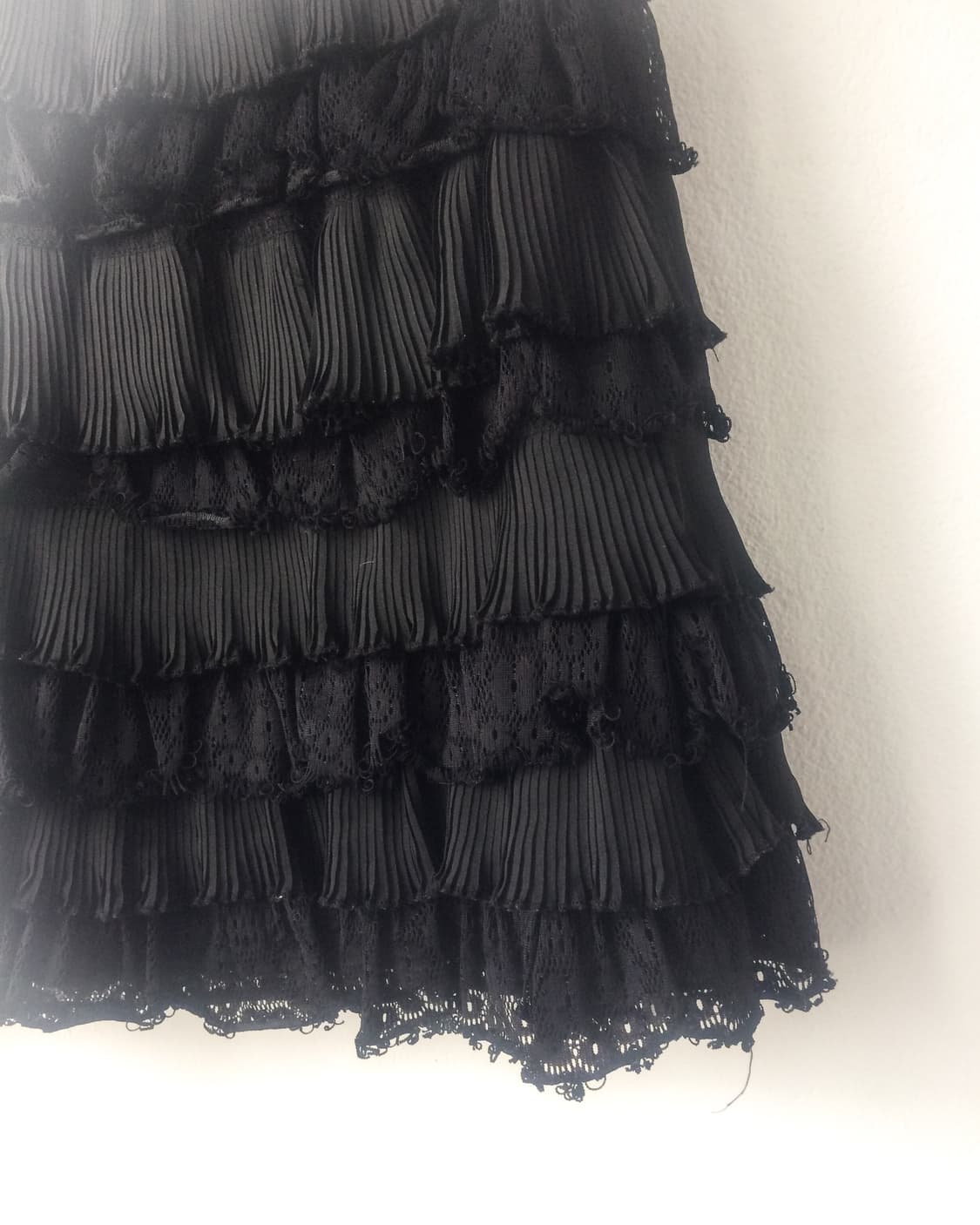 Pleats layer point mini skirt 상품이미지3