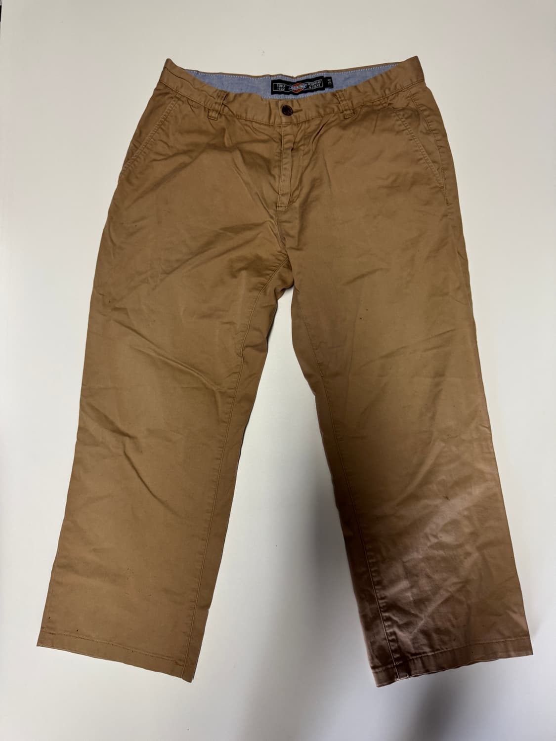 디키즈 Dickies 워크 웨어 로고 포인트 치노 9부 면바지 34 상품이미지2