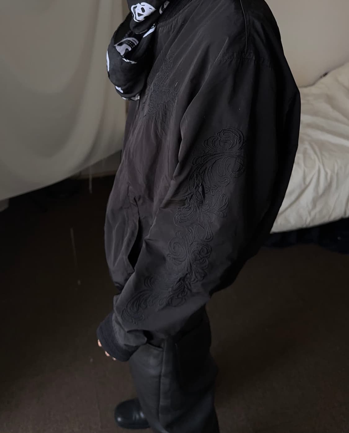 토니웩 자수 블루종 상품이미지5