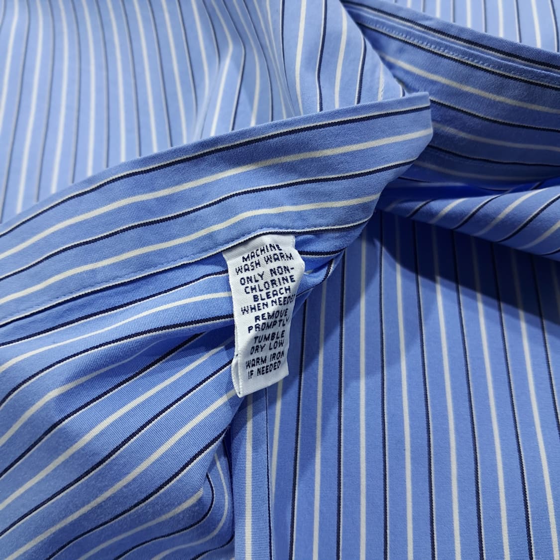 CL291 XL 폴로 코튼 멀티스트라이프 블루 셔츠 남방 상품이미지6