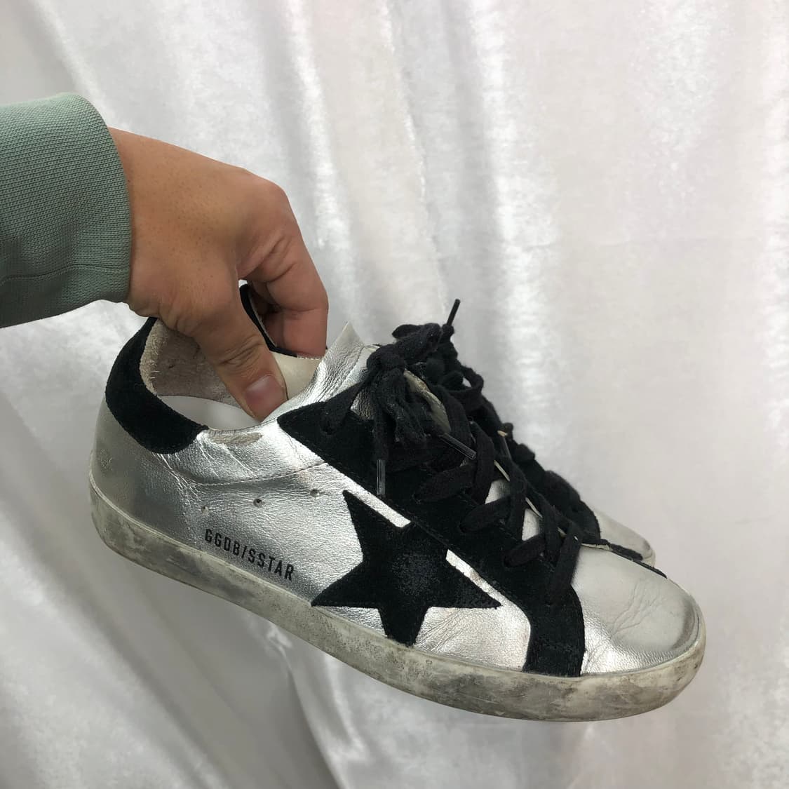 골든구스 실버탭 스니커즈 사이즈35 225-230  상품이미지5