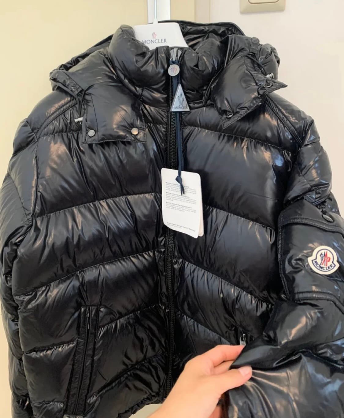 몽클레어 마야 패딩 블랙 상품이미지1