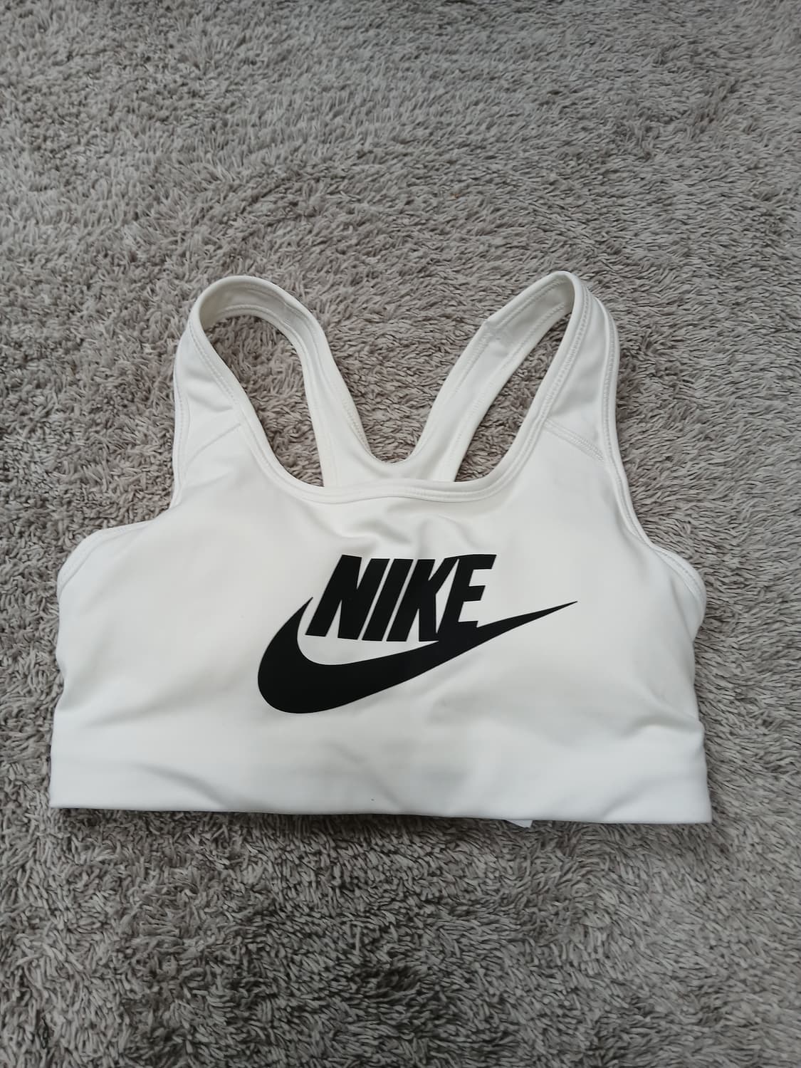 나이키 DRI-FIT 화이트 브라탑 S 새제품 상품이미지1