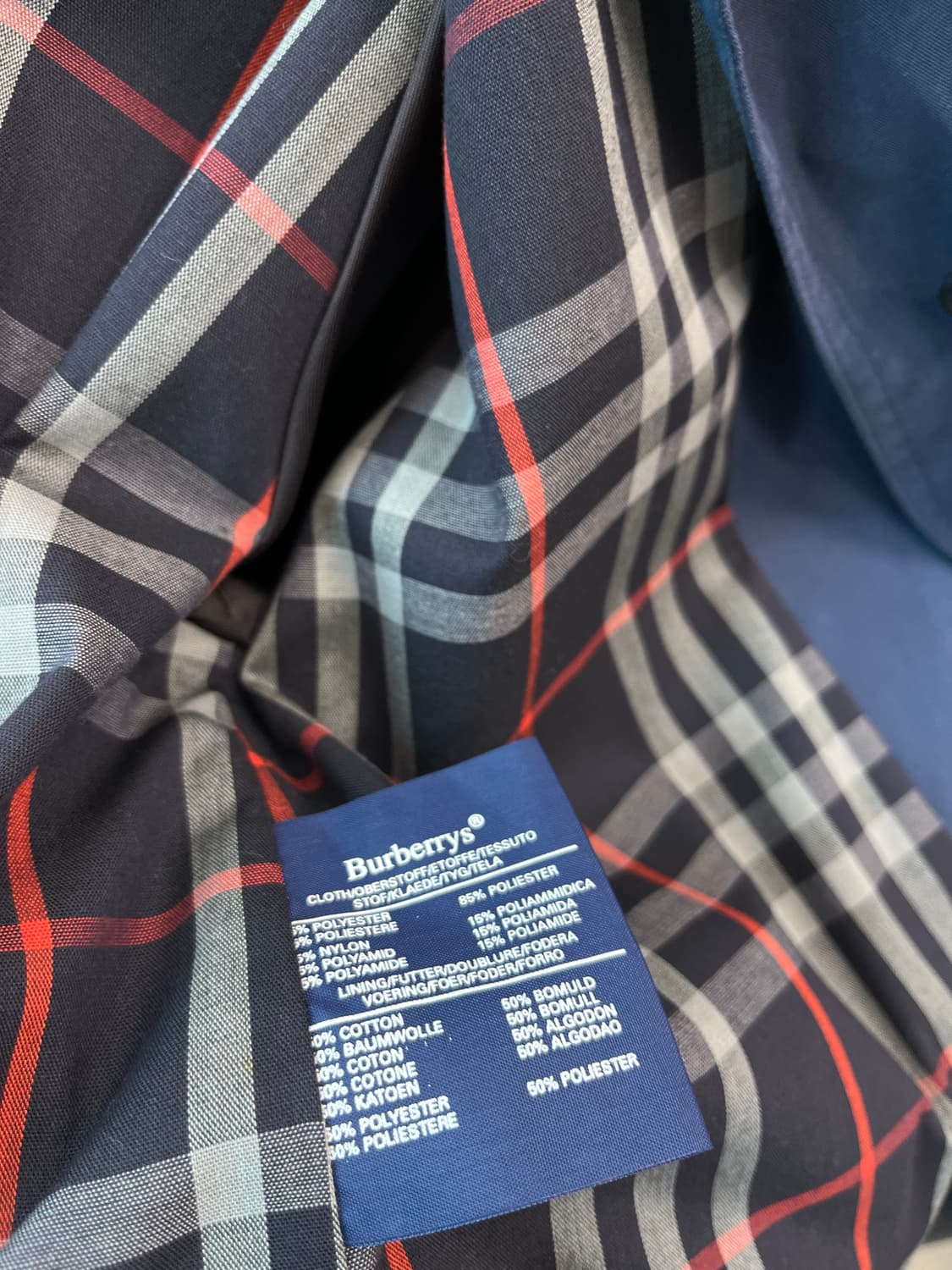 여) 버버리 클래식 몰스킨 롱코트  상품이미지10