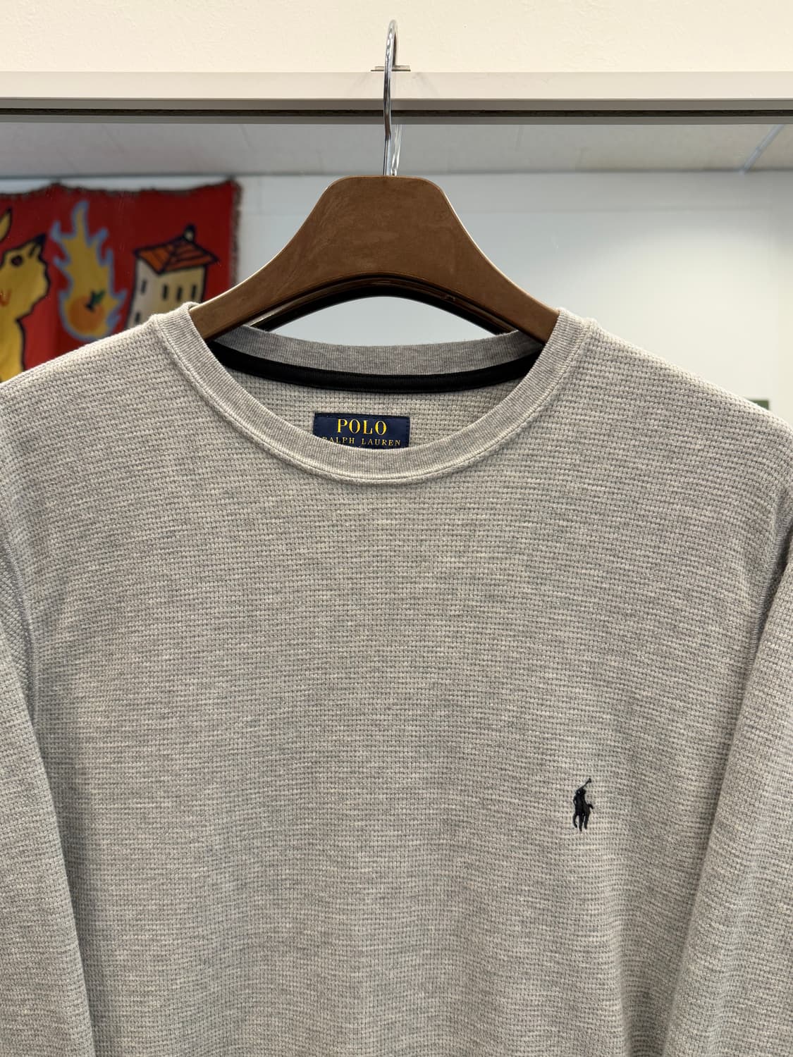 Polo ralph lauren 폴로 랄프로렌 써멀 와플 롱슬리브 상품이미지2