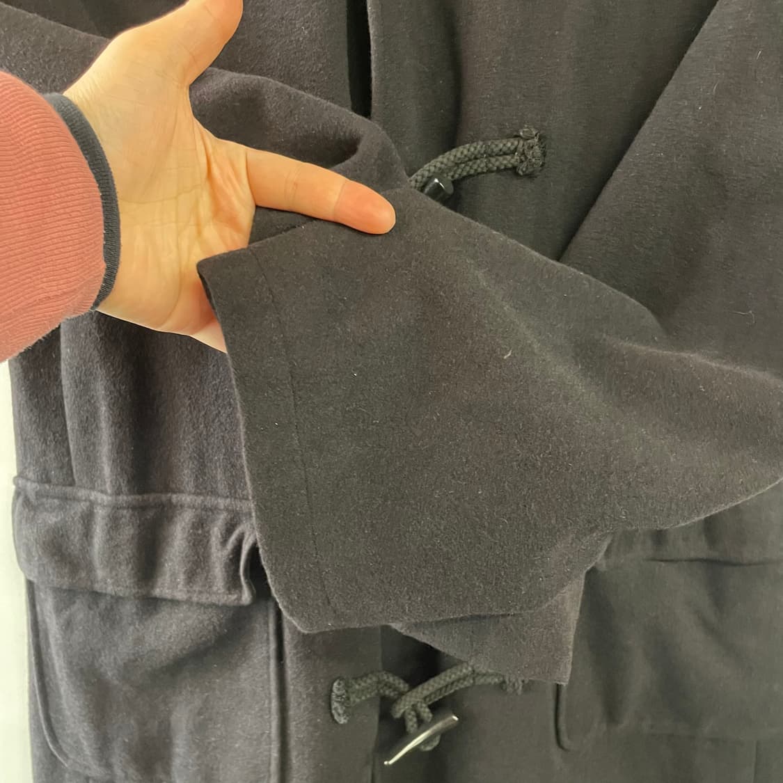 요지야마모토 더플 후드코트 상품이미지6