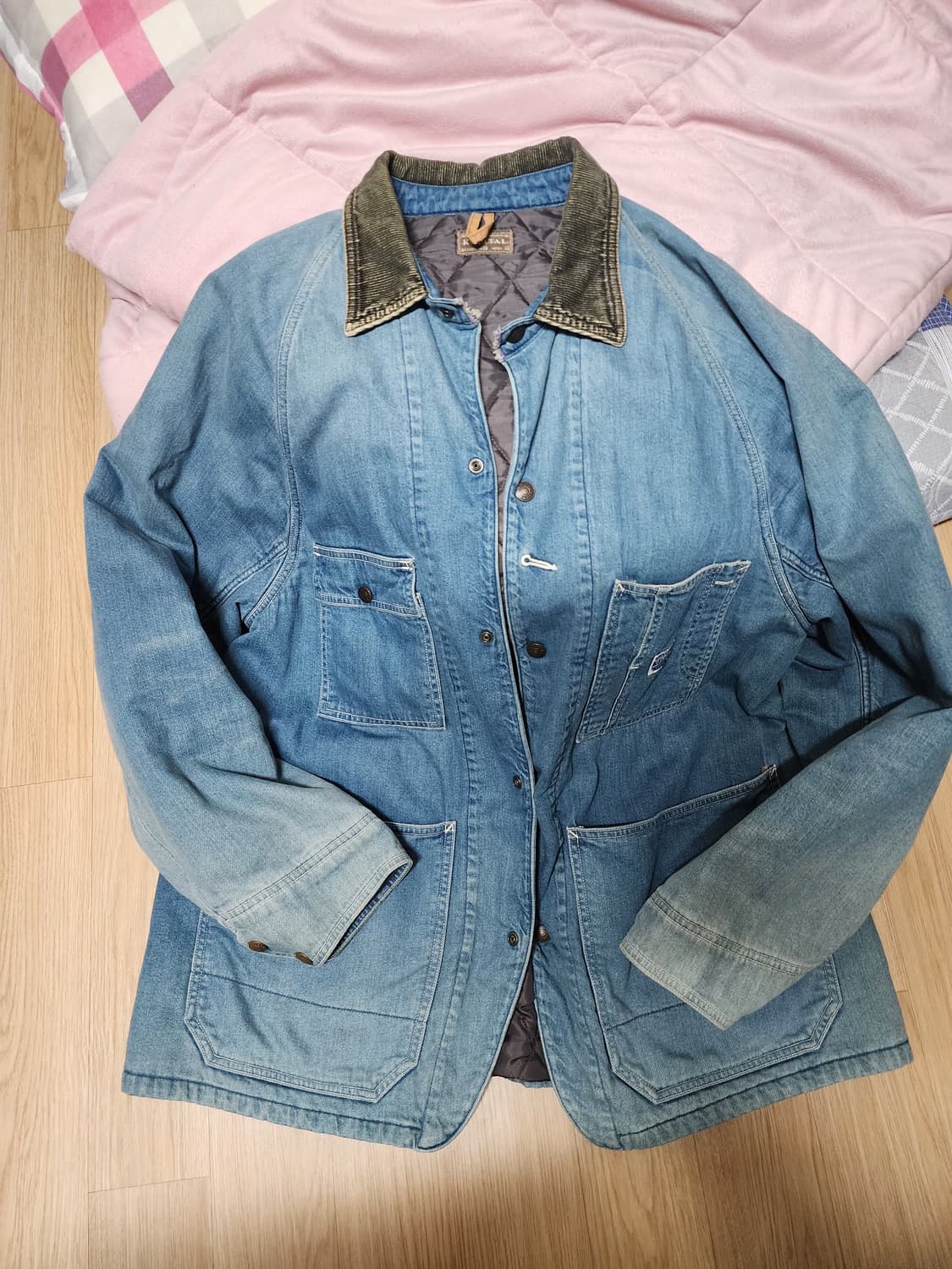 [3] 캐피탈 데님 라이닝 캑터스 커버올 상품이미지1