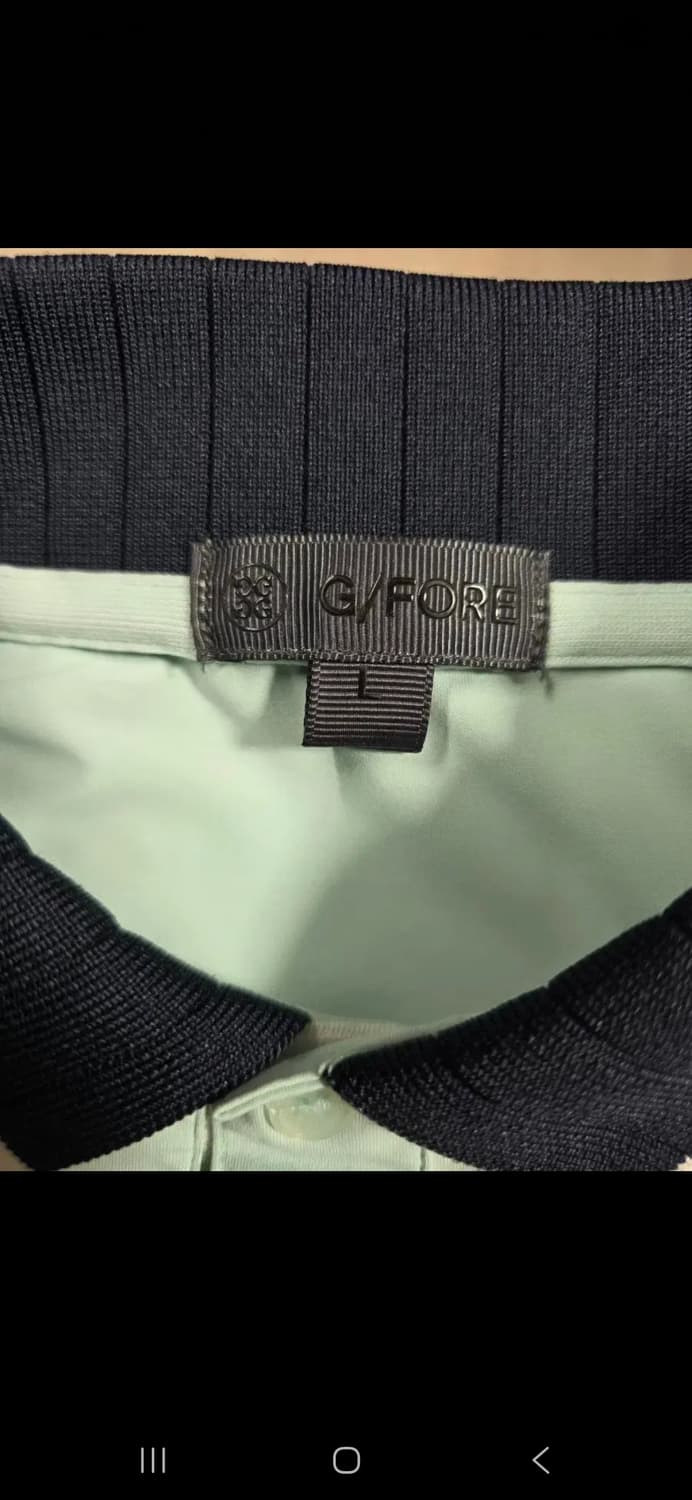 G/FORE 지포어 남자 골프웨어 반팔카라티. 싸이즈 95~100
 상품이미지5