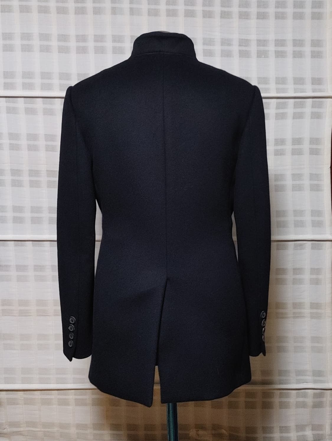 (한섬) 타임 옴므 네이비 코트 자켓 95 / 캐시미어 블렌디드 상품이미지2