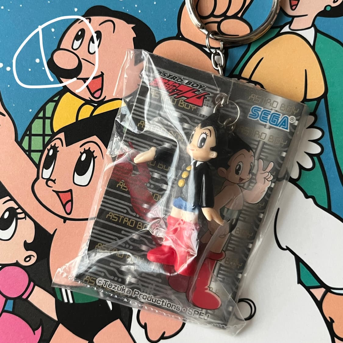 미개봉) 고전 아톰 키링 5종 상품이미지1